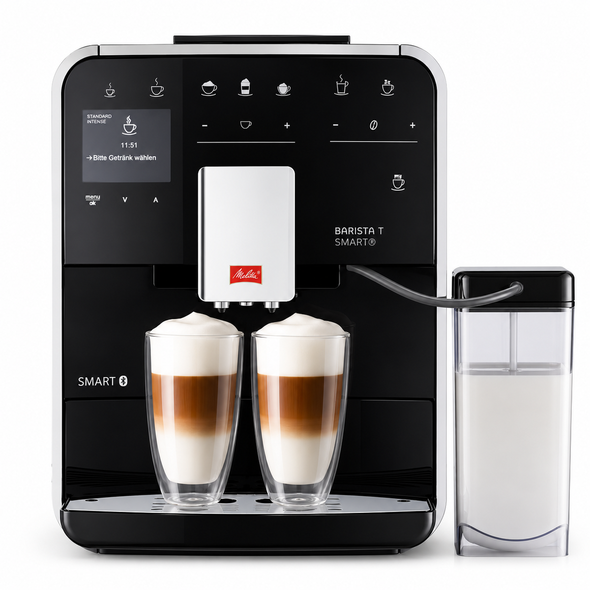 Melitta Barista T Smart® Noir, machine à café automatique