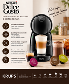 NESCAFÉ Dolce Gusto Piccolo XS – Noire/Grise