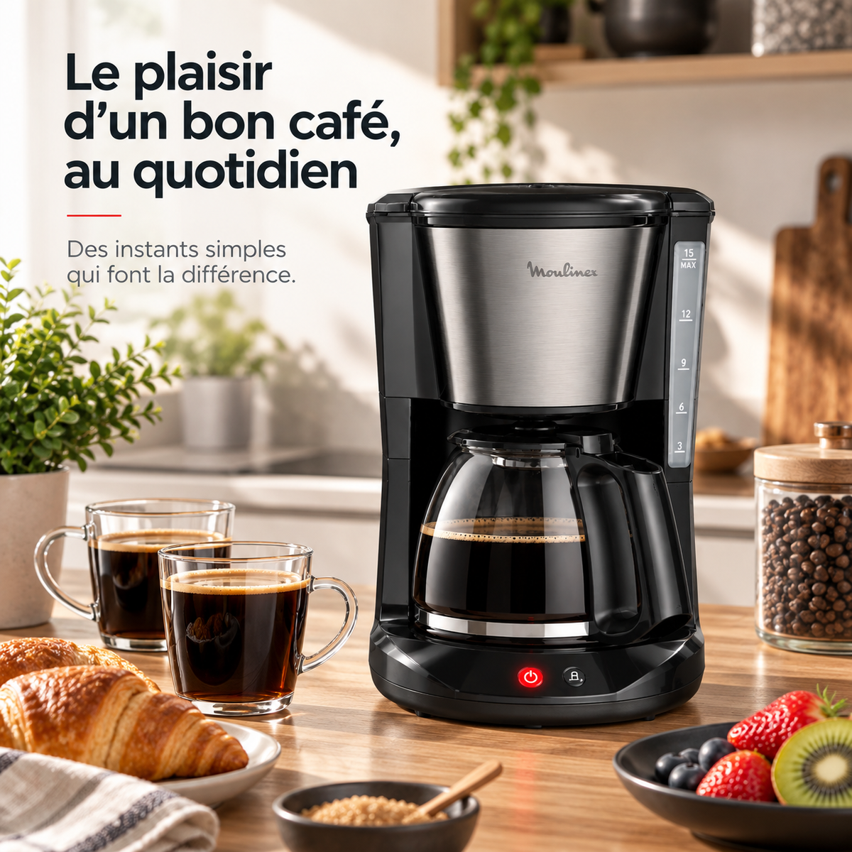 Moulinex Subito Noir – Cafetière filtre